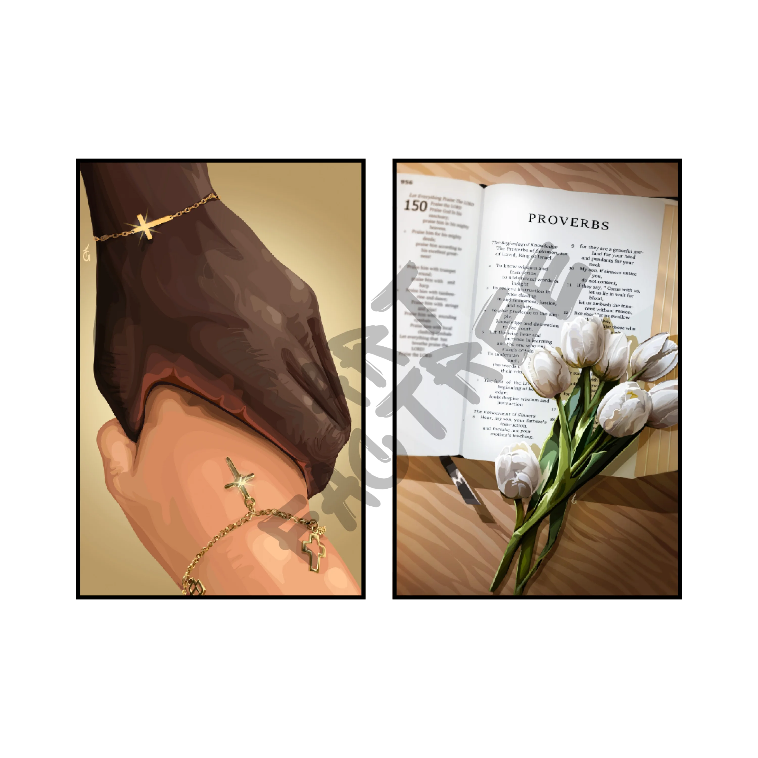 Art Print Bundle : Together + Proverbs