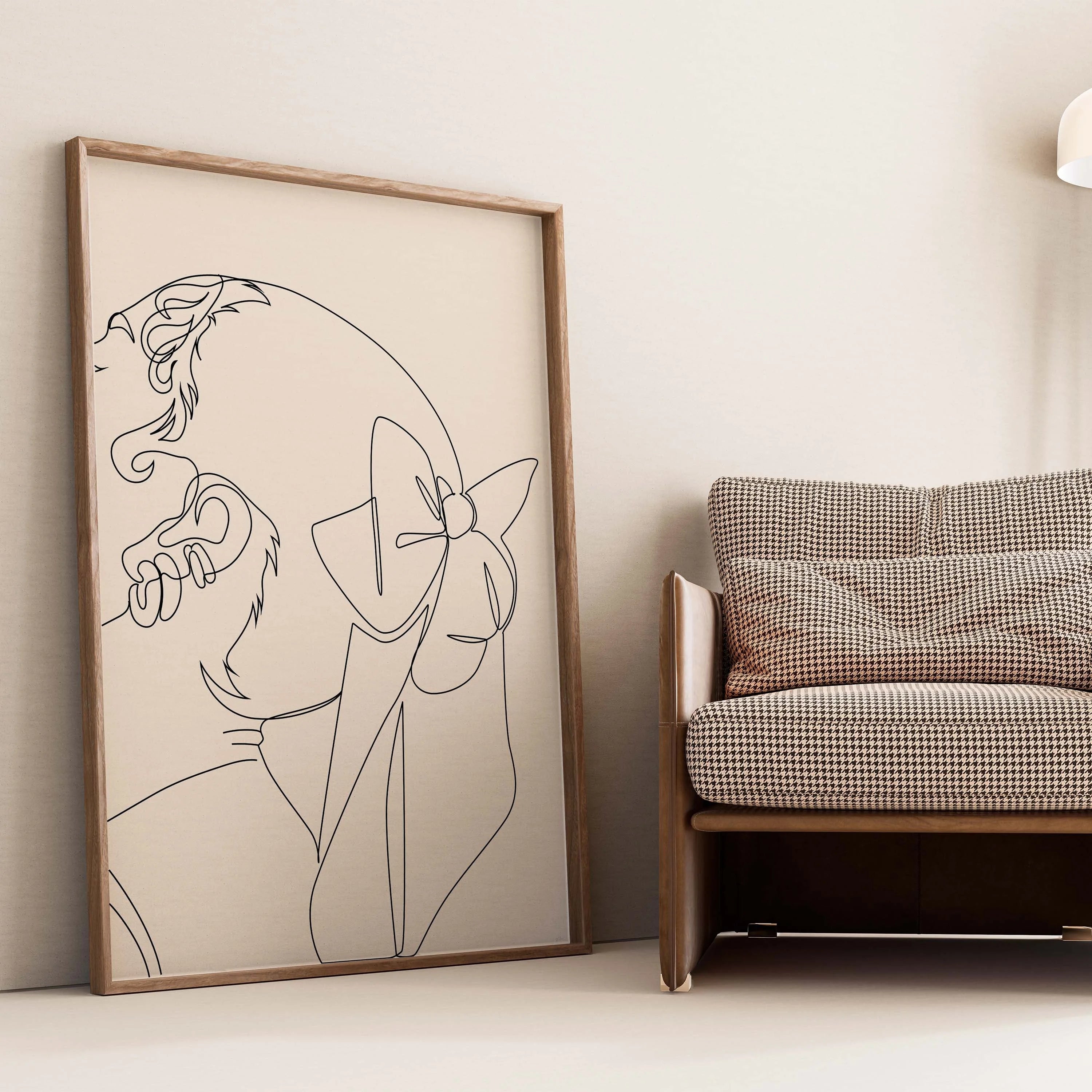 Graceful & Serene Lineart