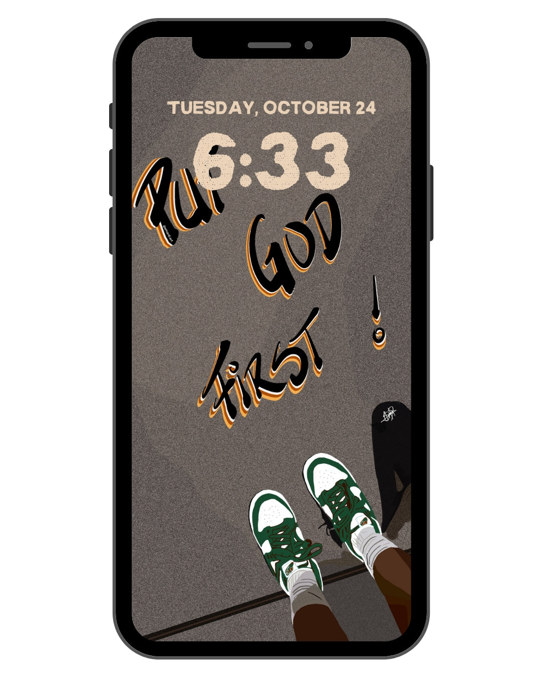 Put God First - Phone Screensaver