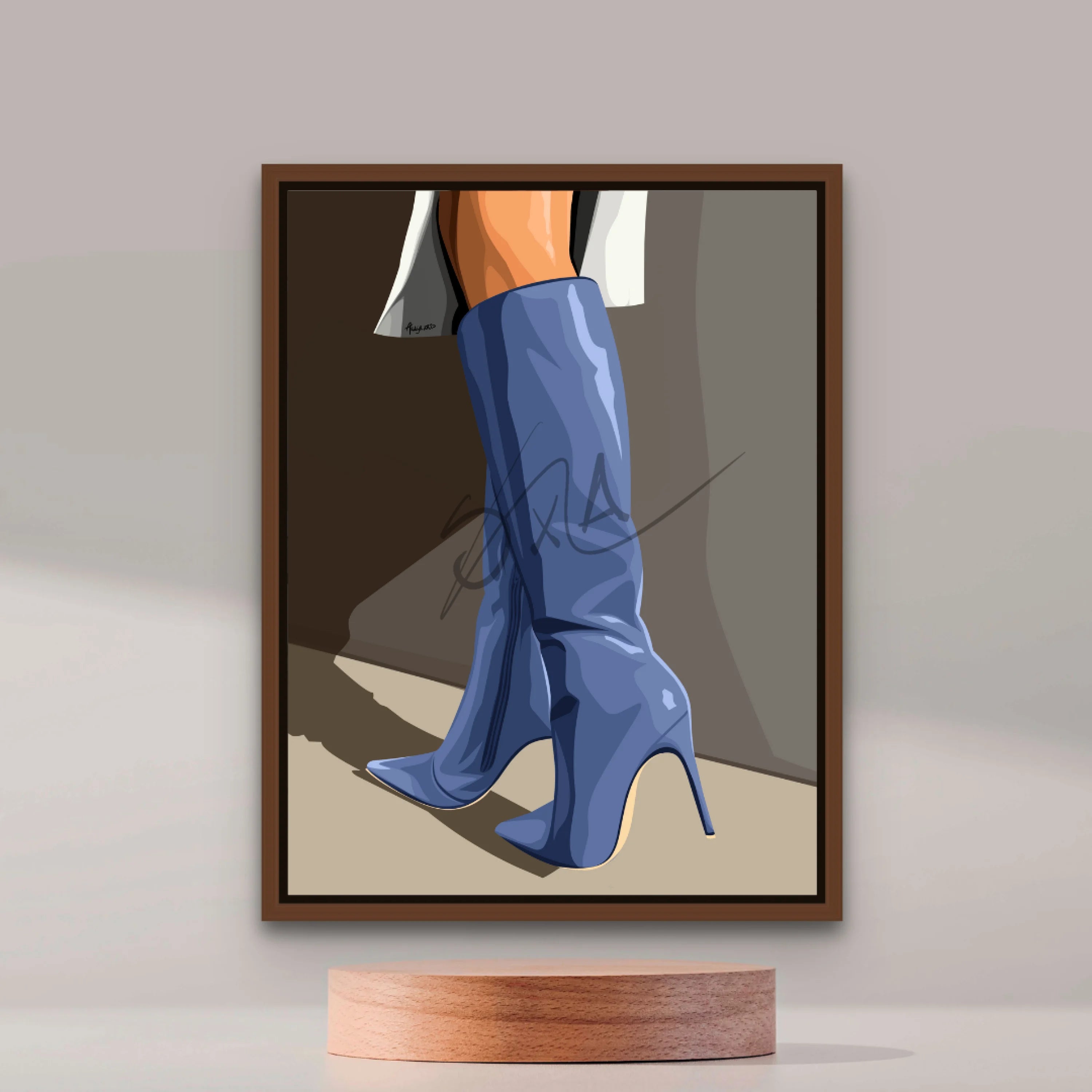 Blue Boots