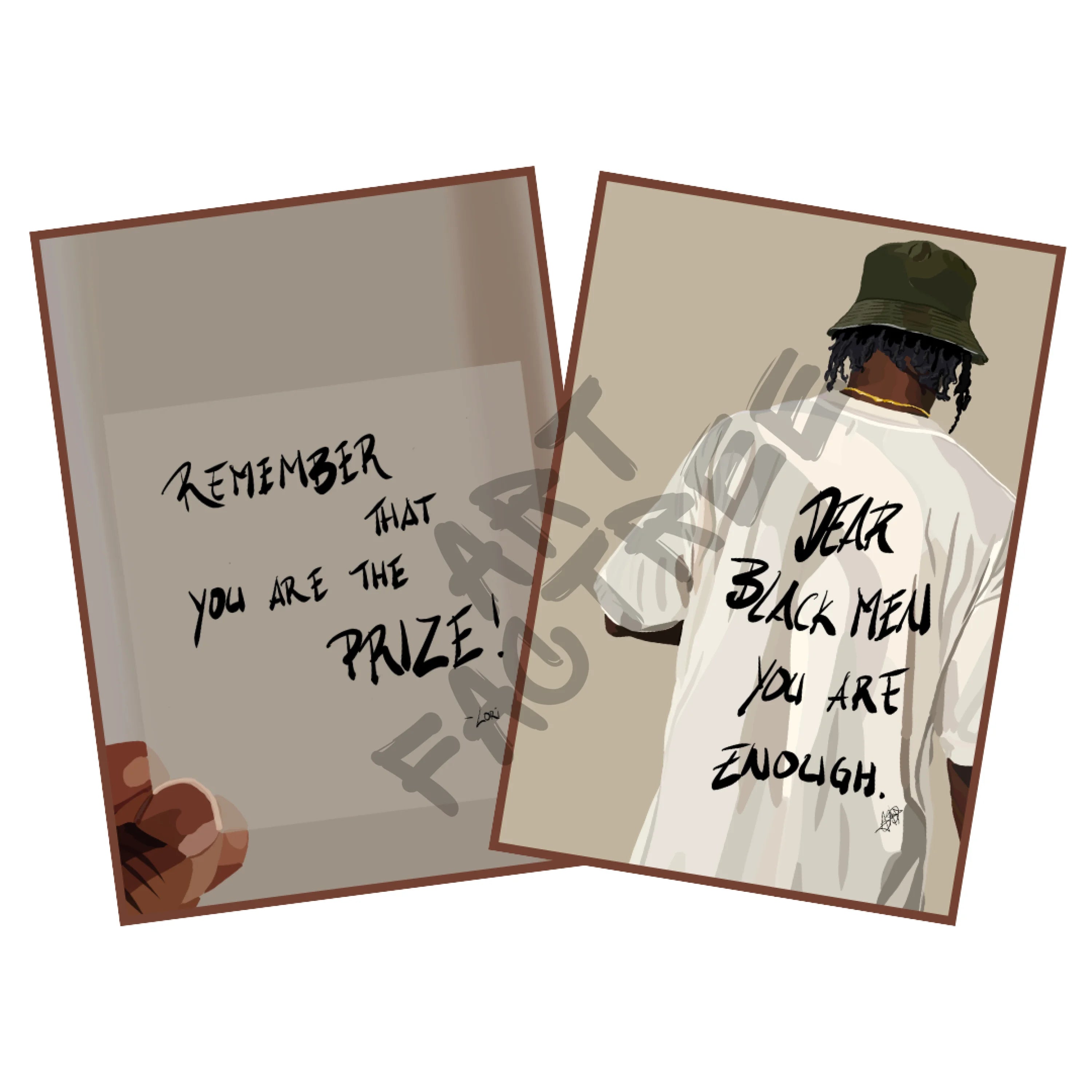Art Bundle : Quotes II + Dear Black Men