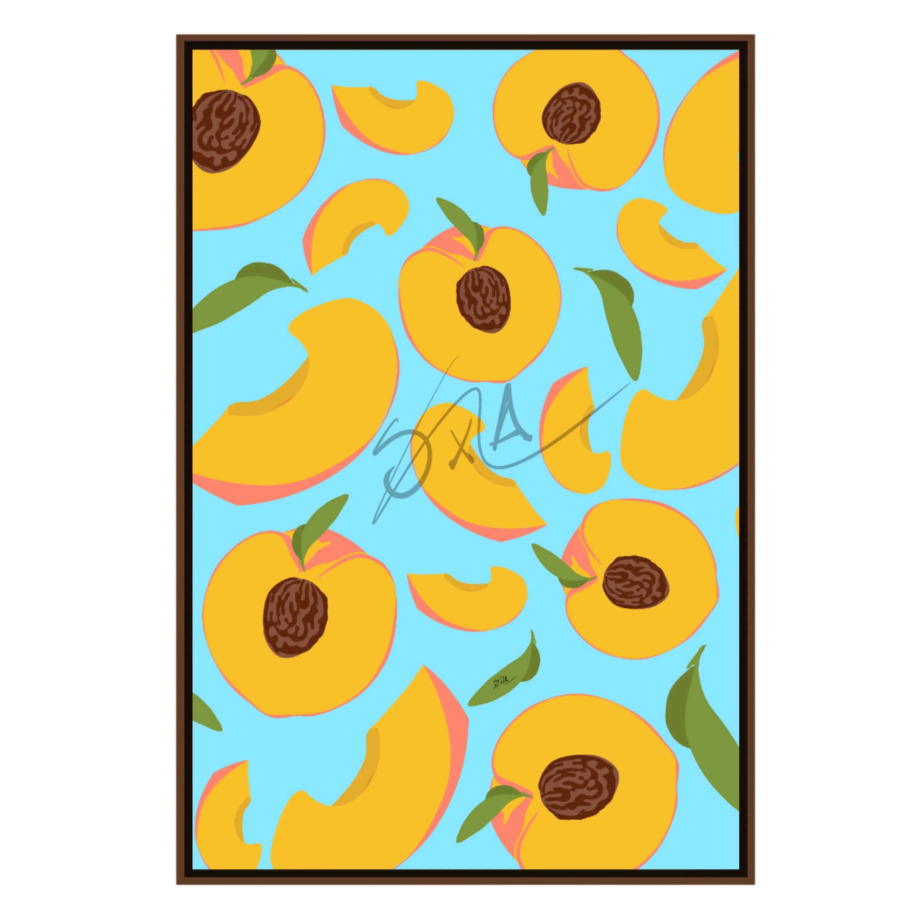 Fruit Patterns: Peach