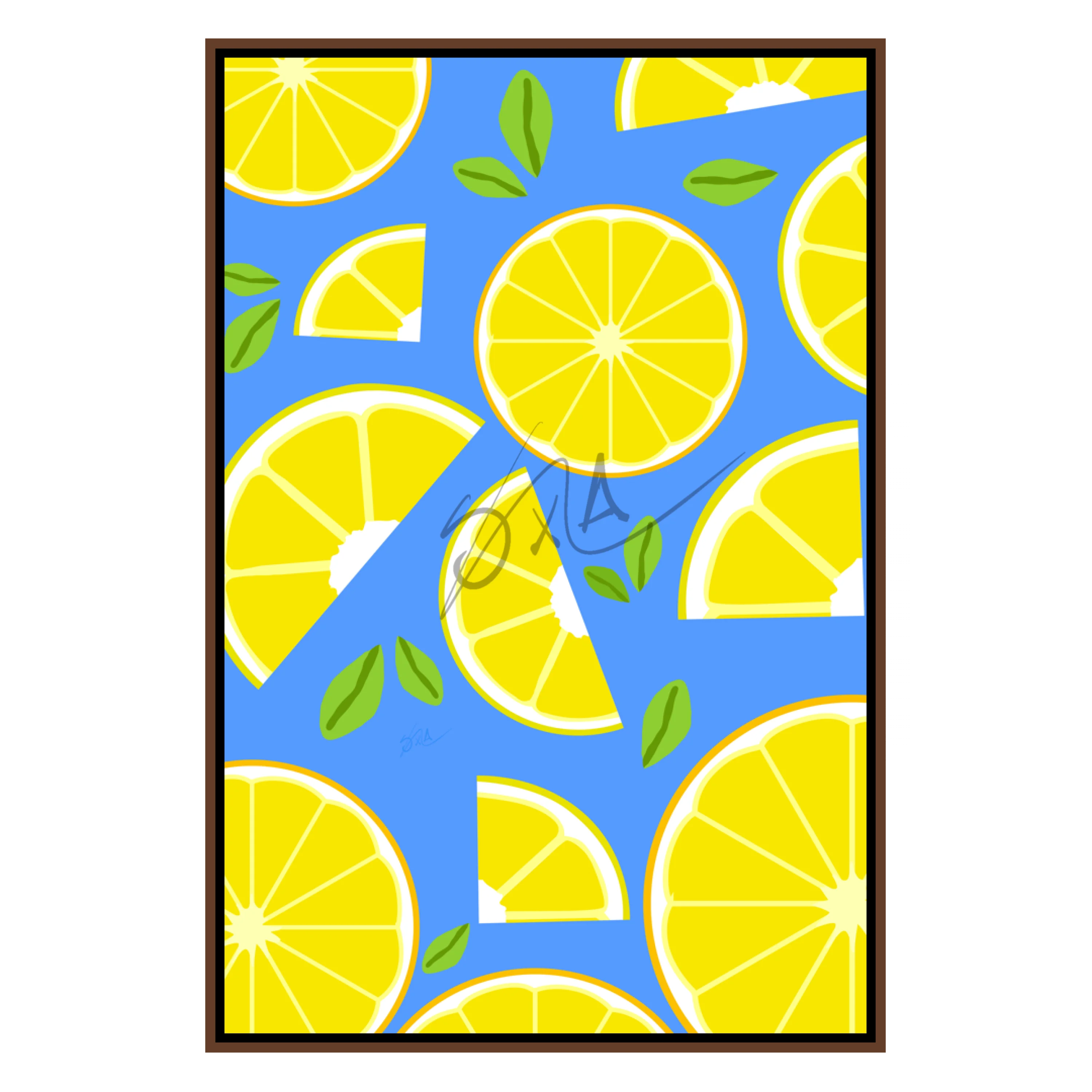 Fruit Patterns: Lemons