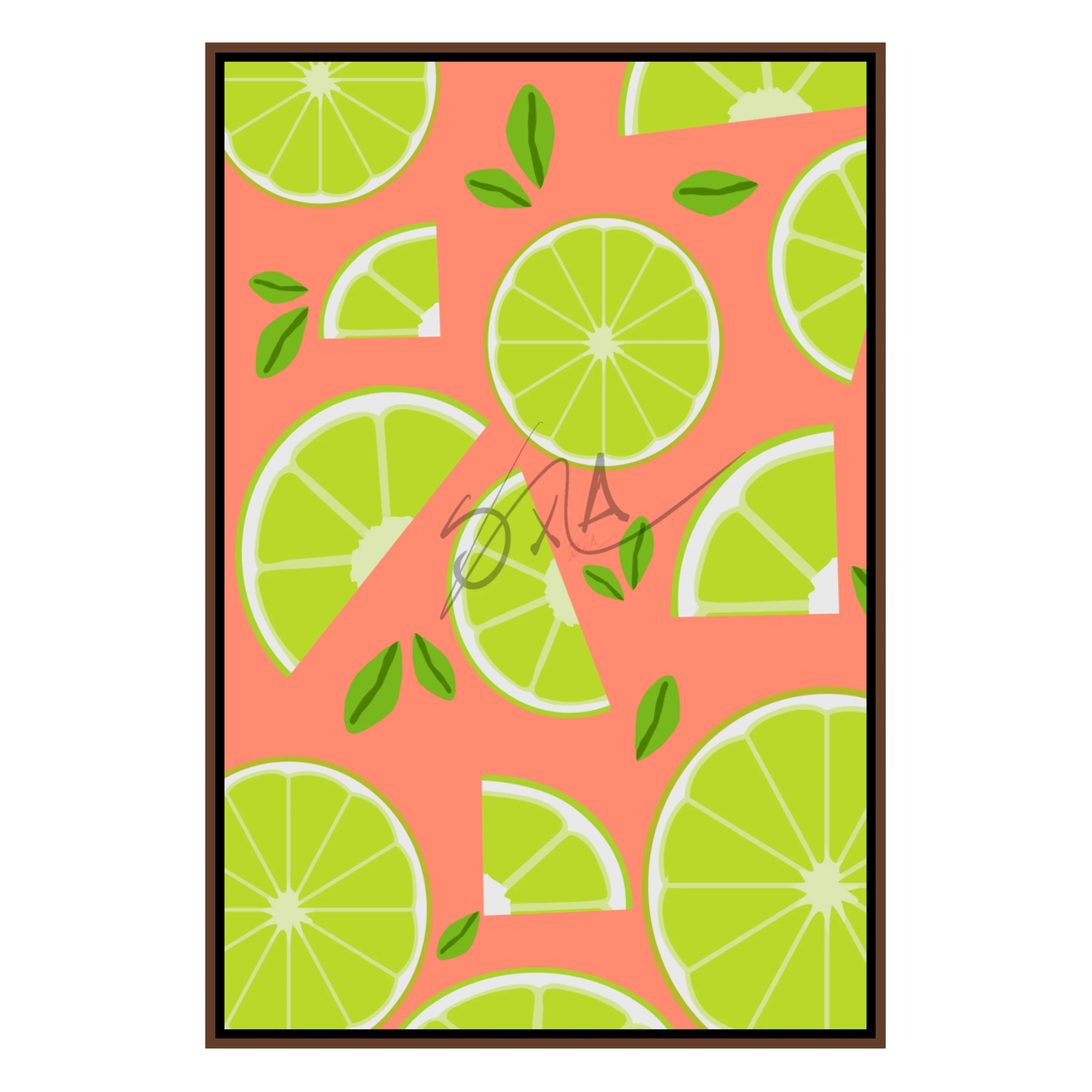 Fruit Patterns: Lime