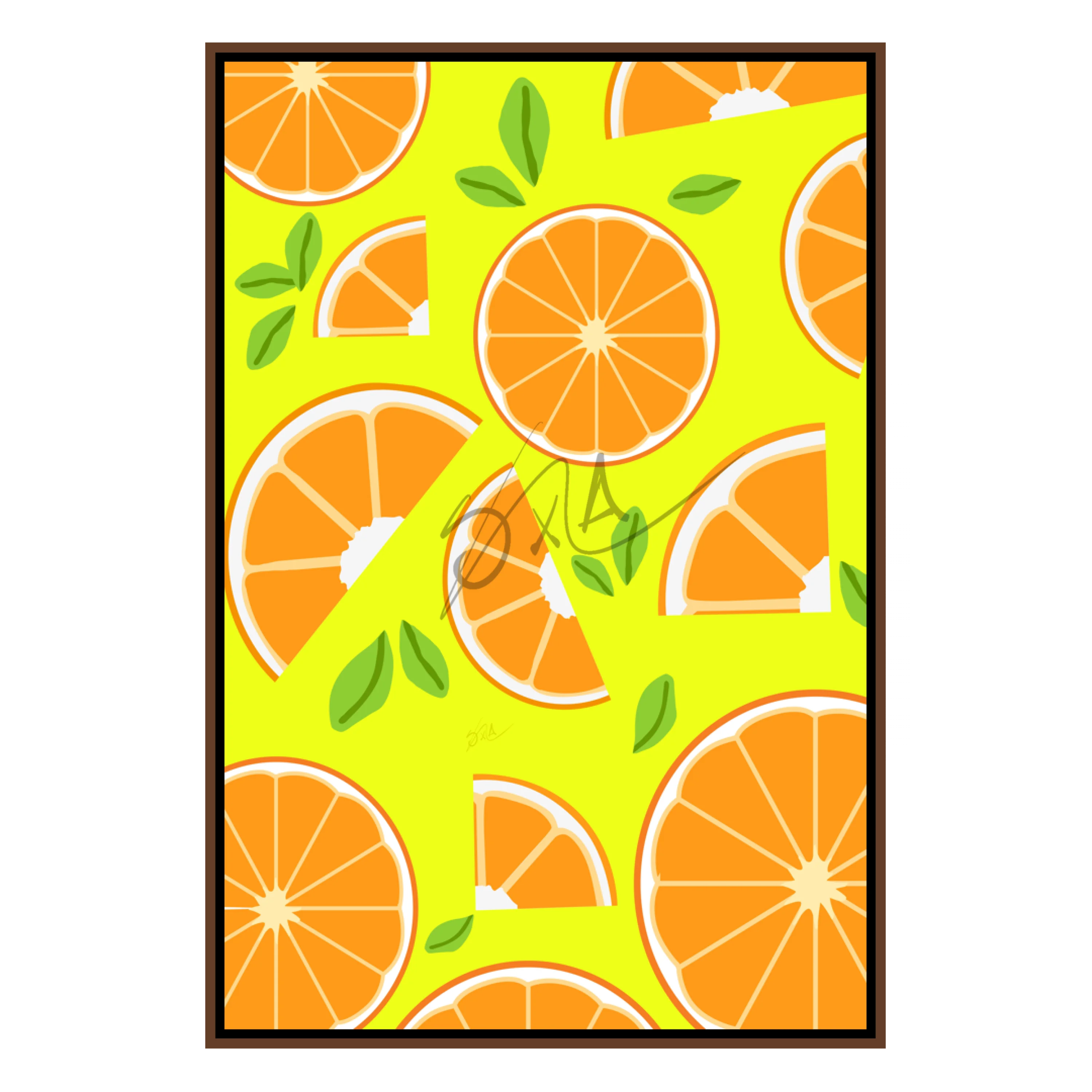 Fruit Patterns: Orange