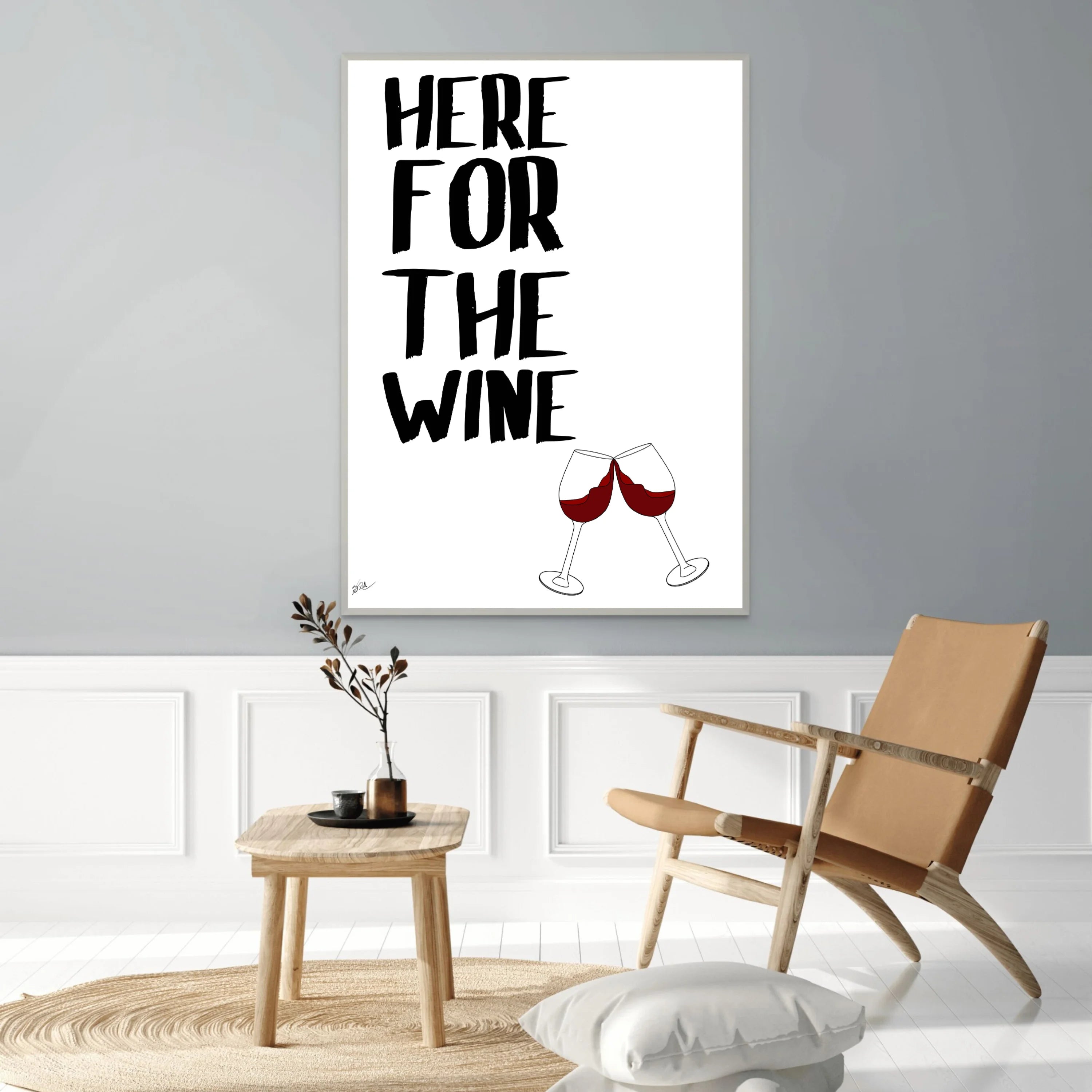 Here For The Wine