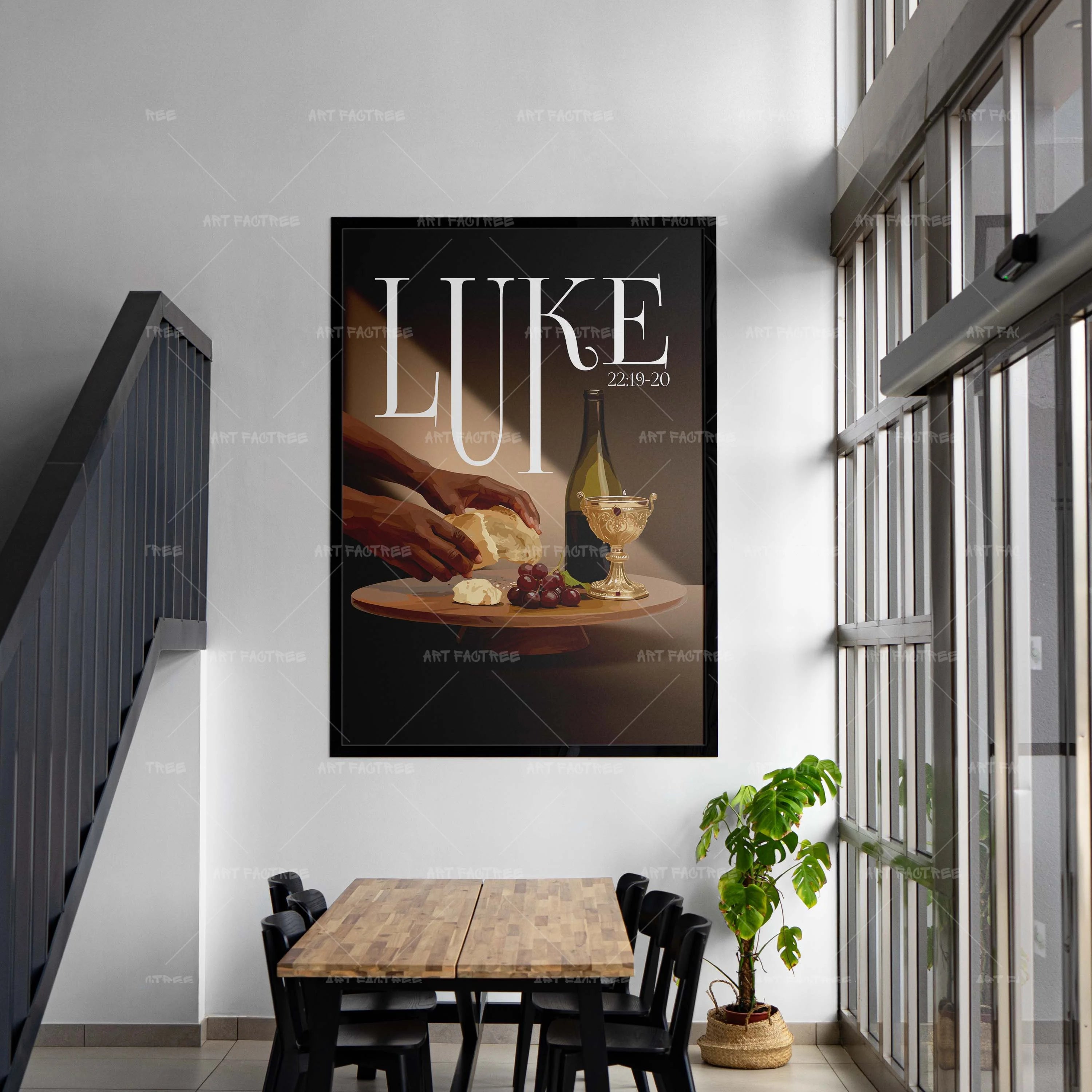 Luke 22:19-22