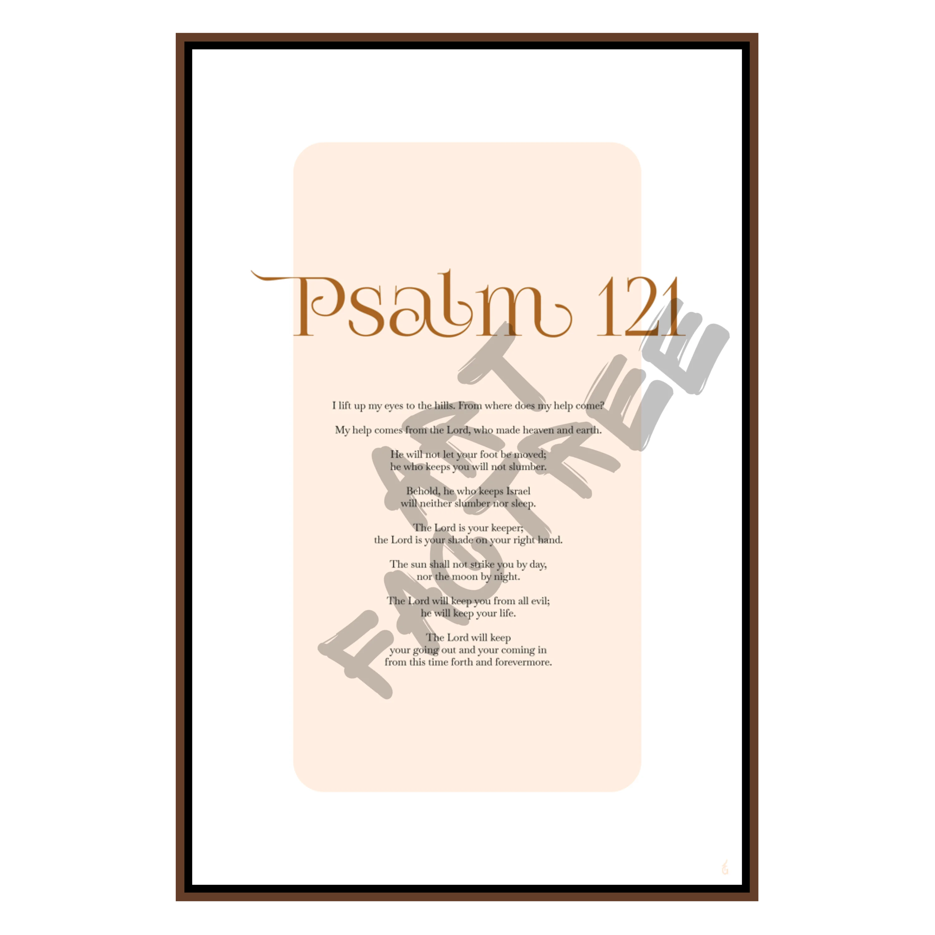 Psalm 121