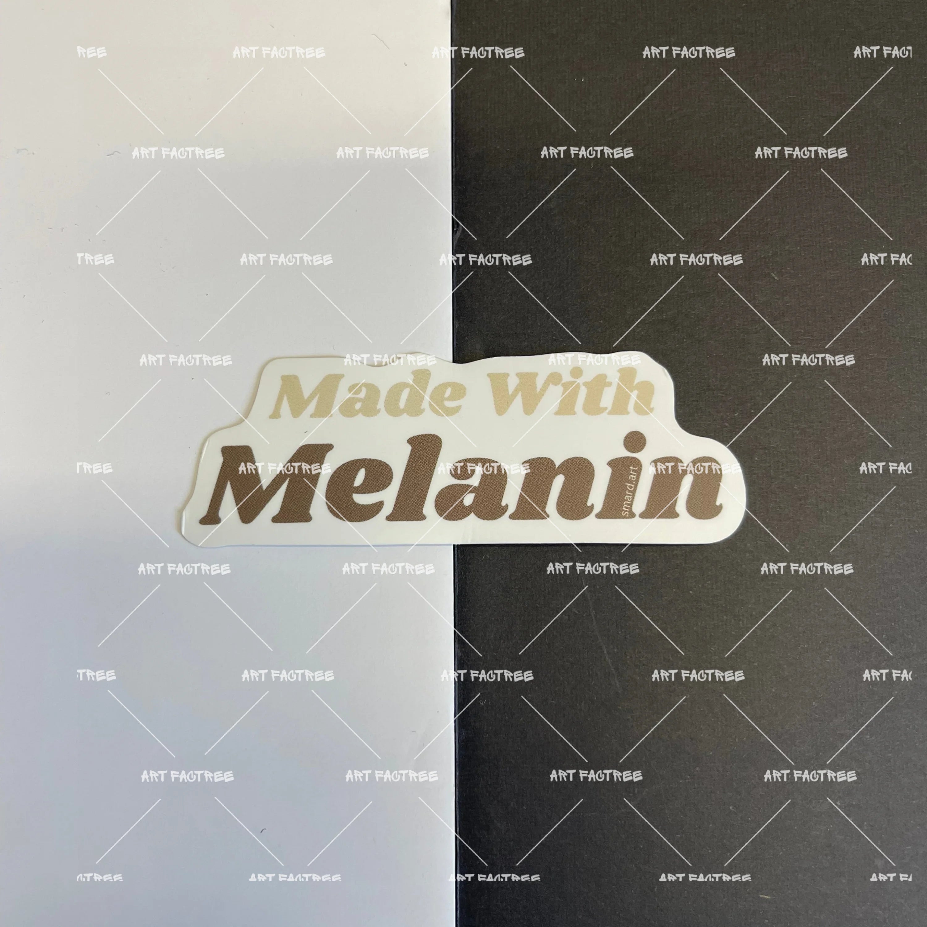 Made With Melanin Sticker