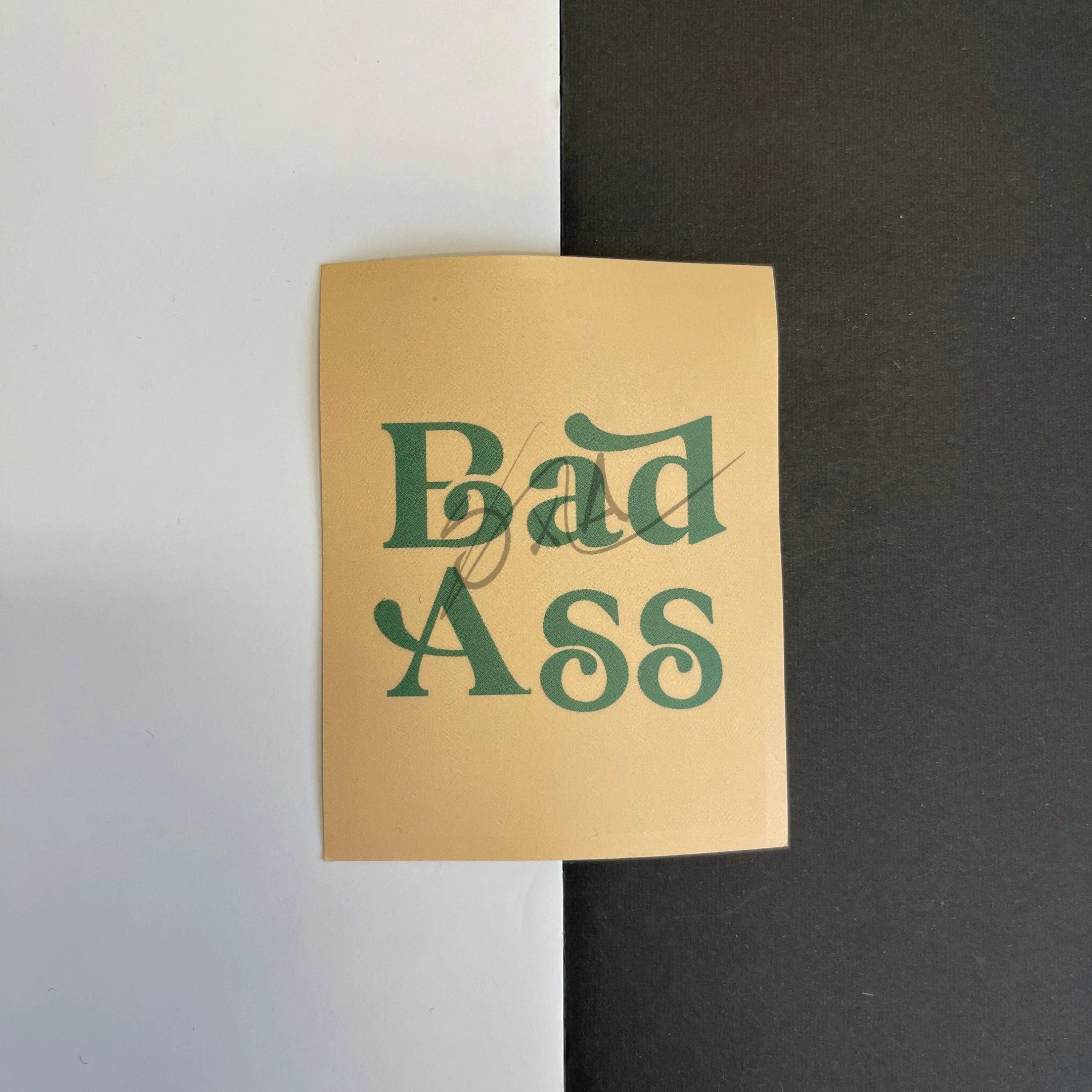 Bad Ass Sticker