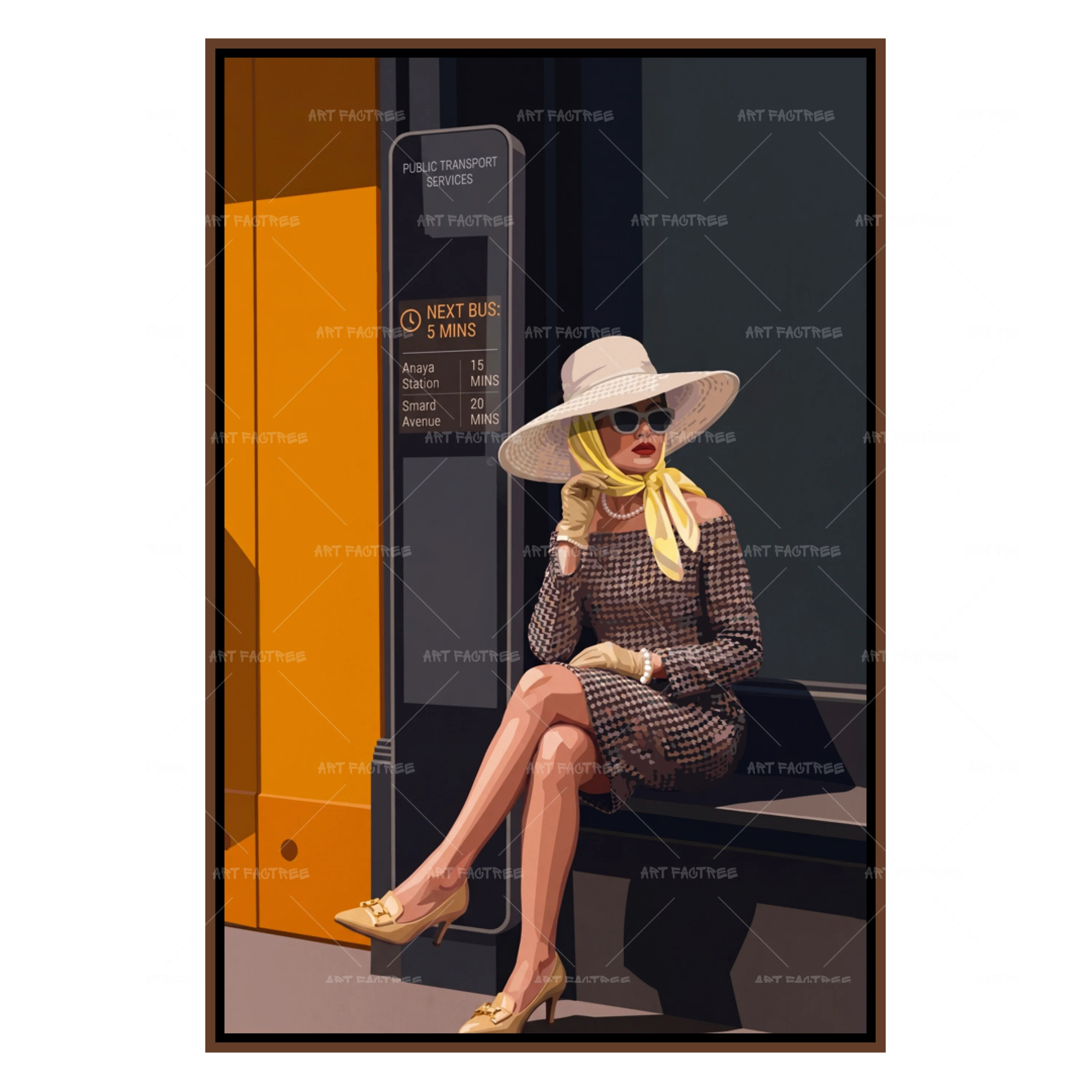 Poised Arrival