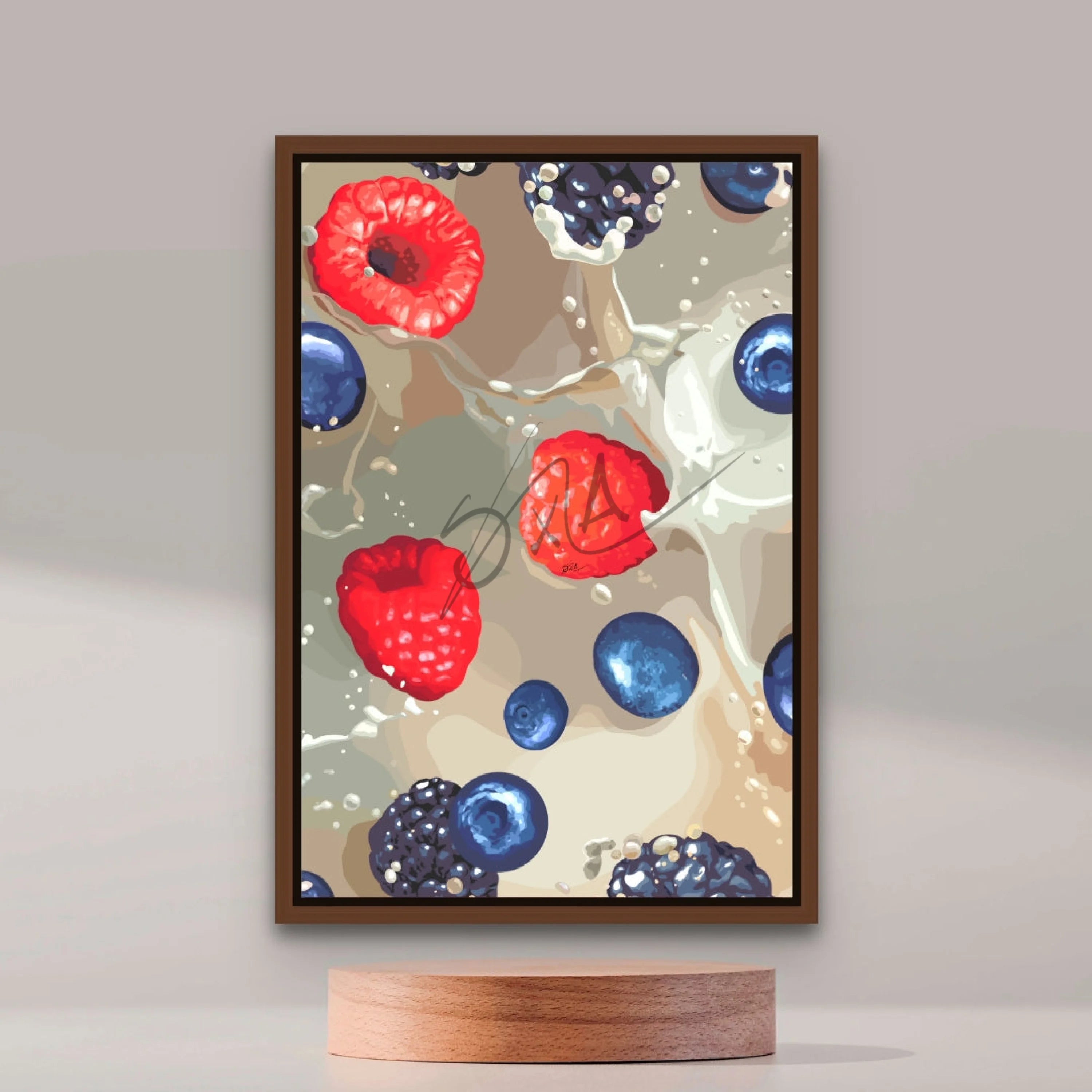 Raspberries & Strawberries