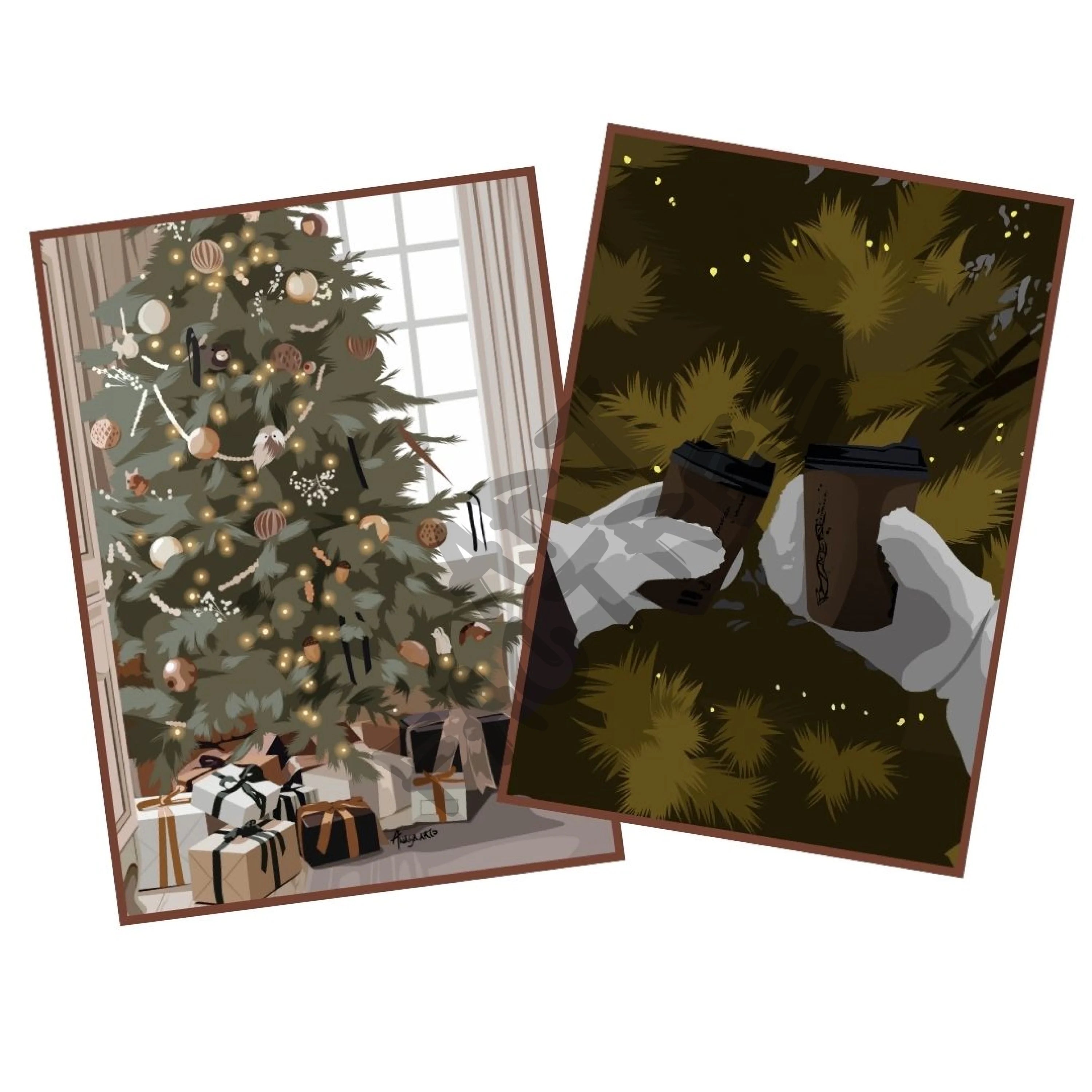 Art Bundle : Merry Christmas + Cheers
