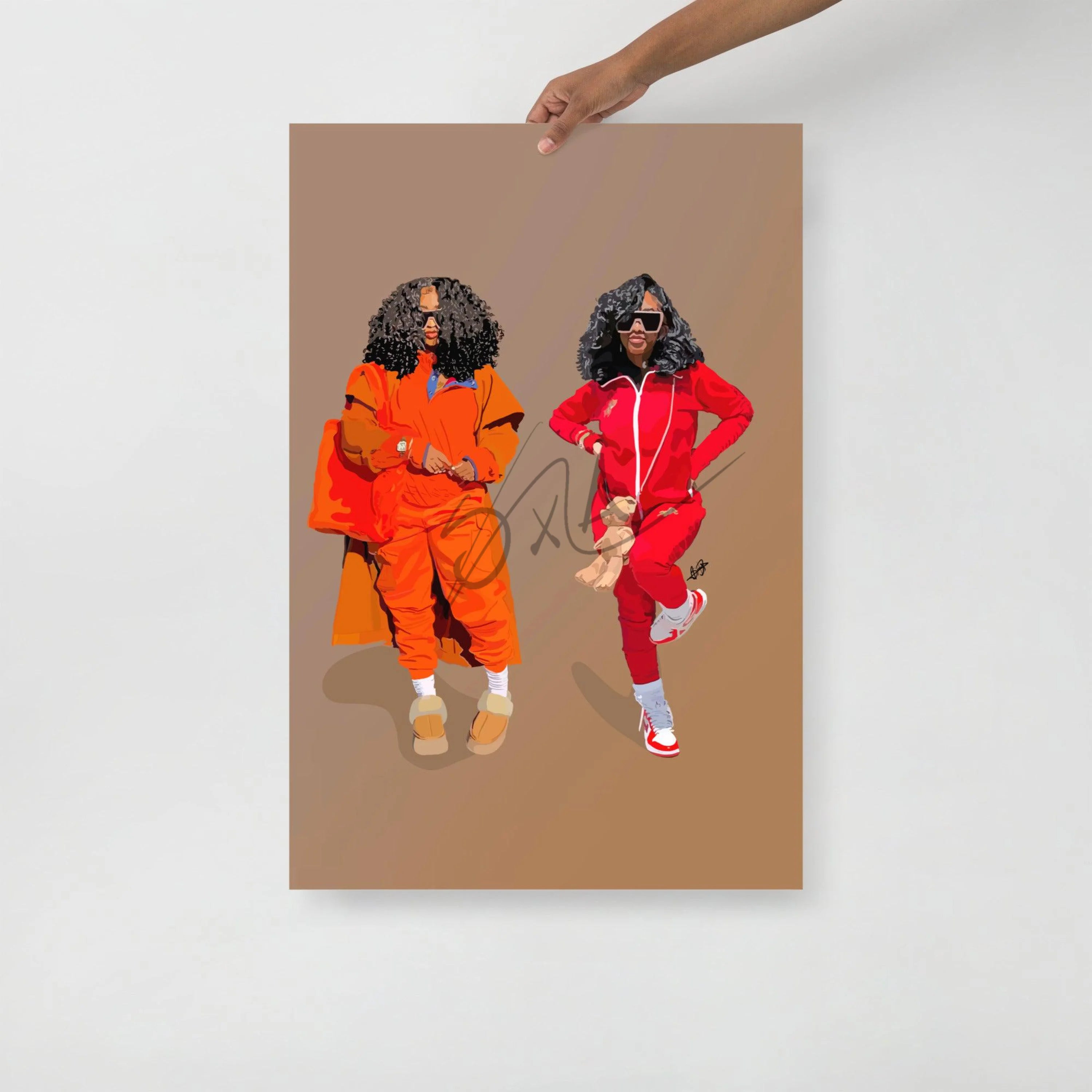 Fashion Art I-36×48-Print-SmardArt-Wall Art
