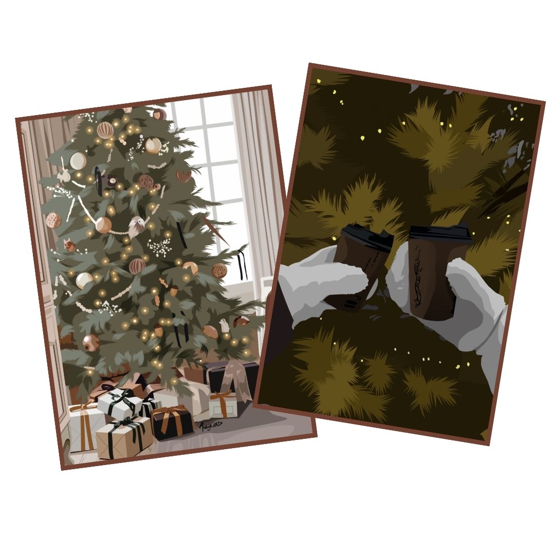 Art Bundle : Merry Christmas + Cheers