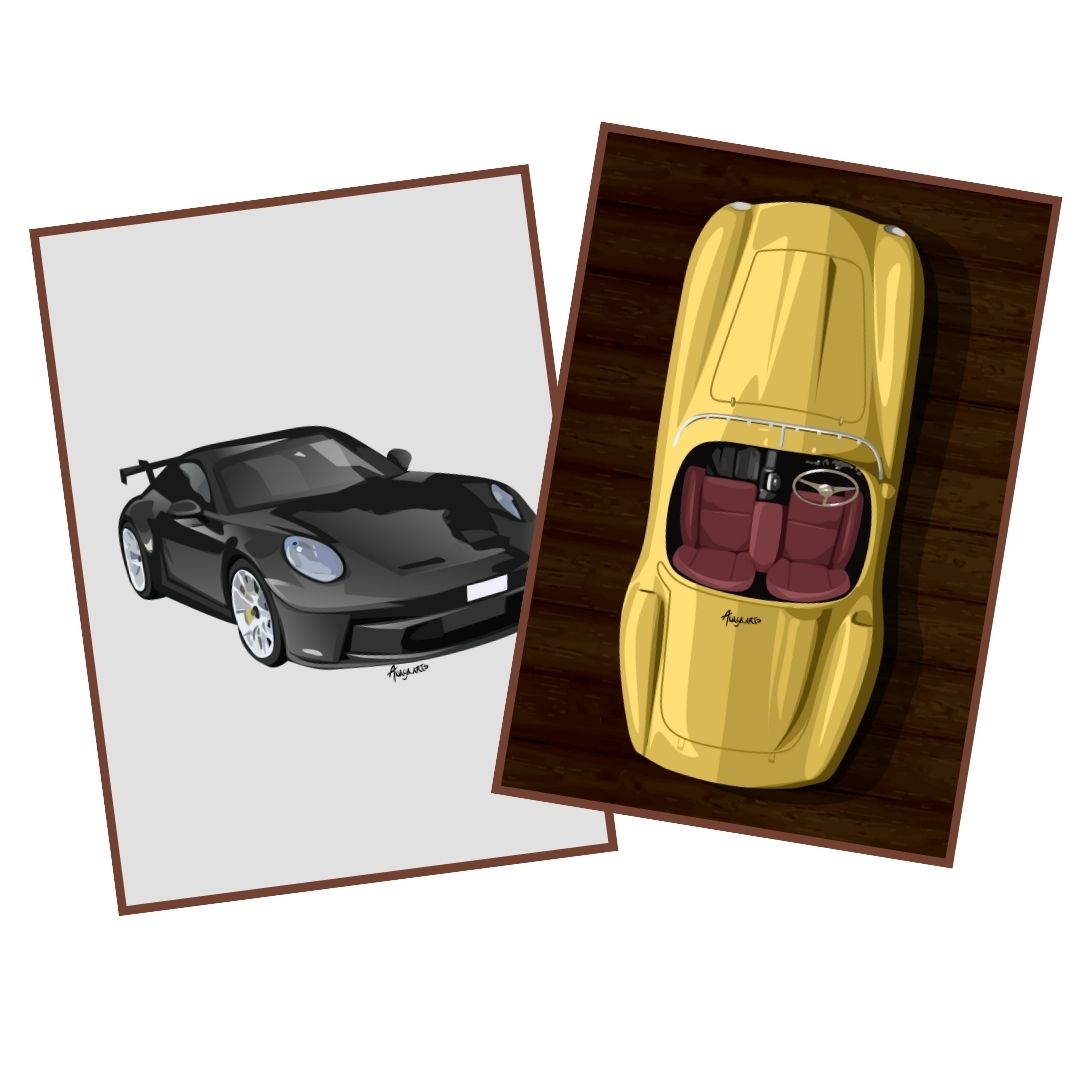 Art Bundle : Car 3 + Yellow Car